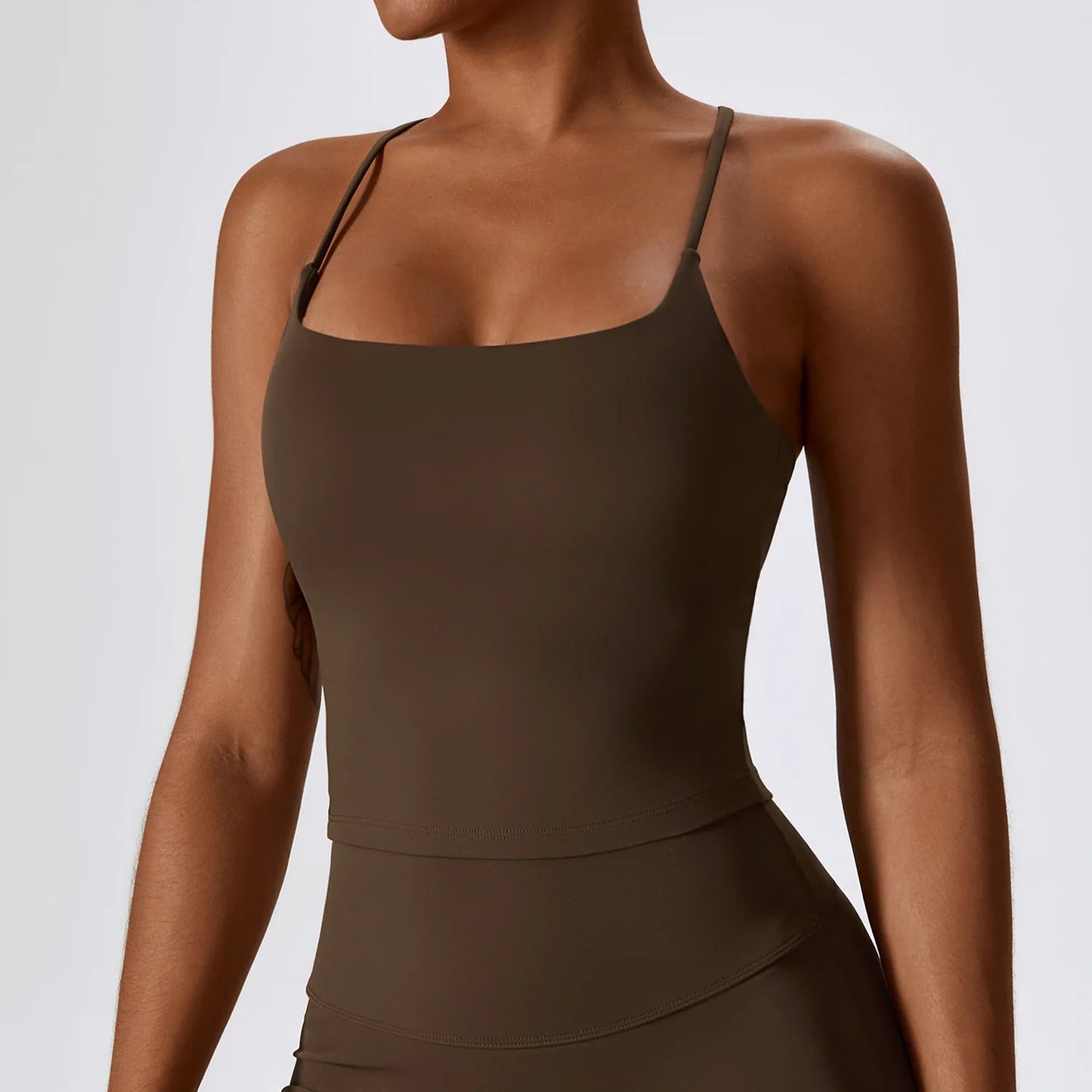 Crop-top dos croisé - Libre