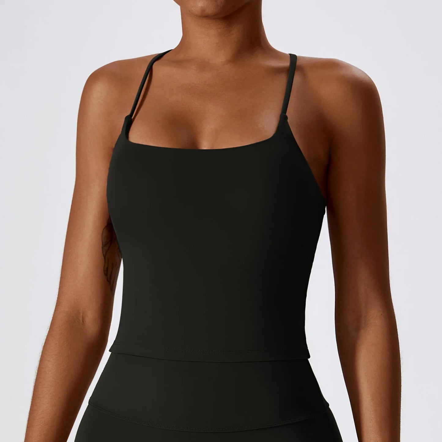 Crop-top dos croisé - Libre