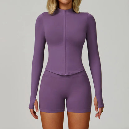 Ensemble cycliste/veste - June