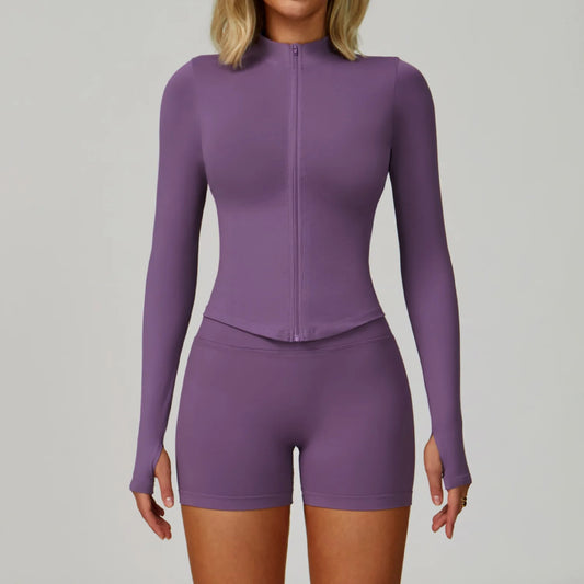 Ensemble cycliste/veste - June