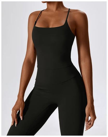 Crop-top dos croisé - Libre